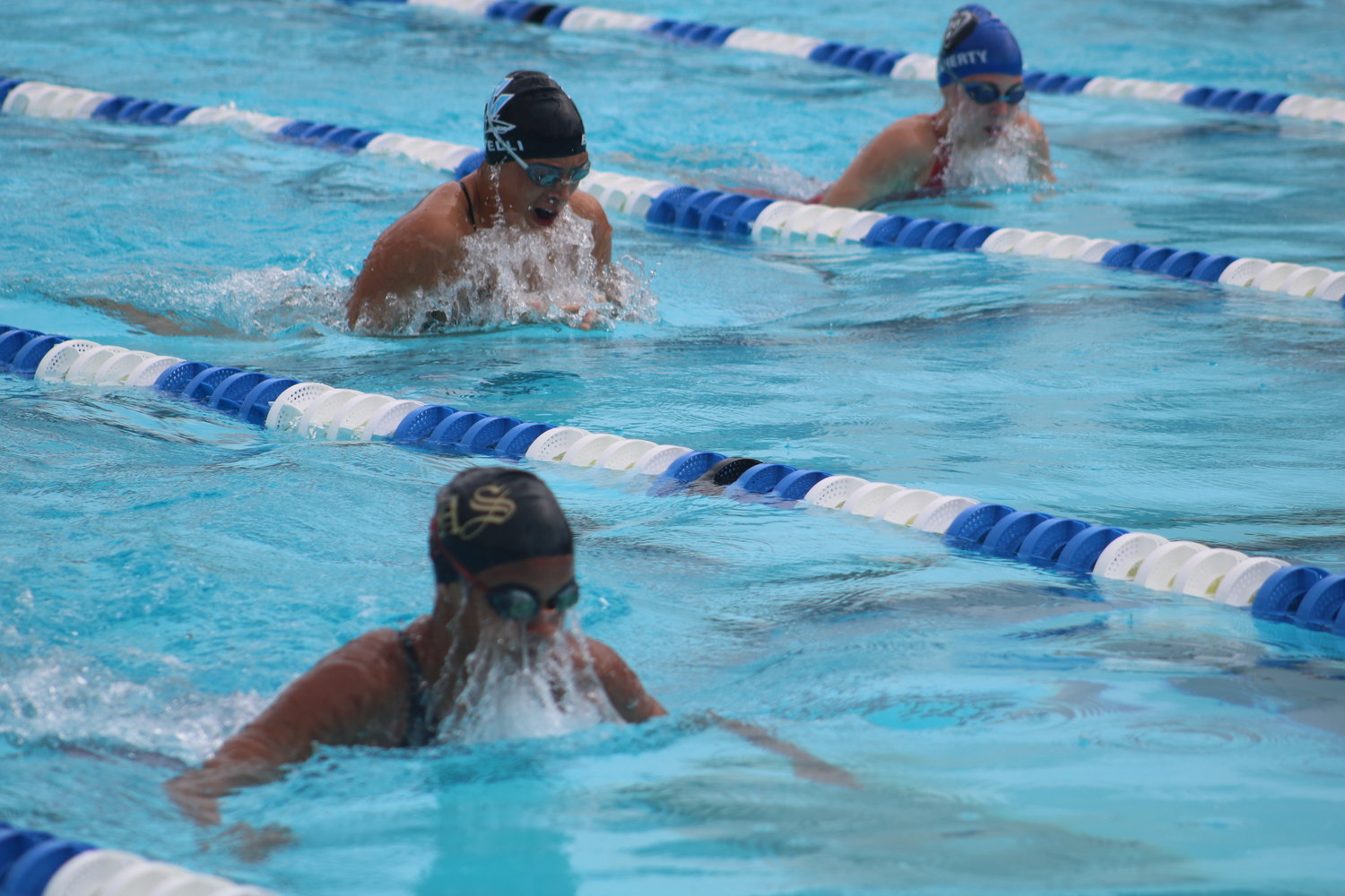 The event included preliminary races prior to the finals.